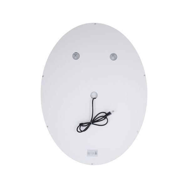 Дзеркало Qtap Mideya (DC-F801) 600х800 з LED-підсвічуванням Touch, з антизапотіванням, димером QT2078F801W QTCRMB020 фото