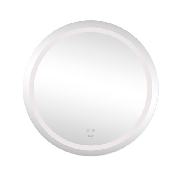 Дзеркало Lidz Aria R800 з LED-підсвічуванням Touch, з антизапотіванням, з димером, рег. яскравості LD78LR800 LD78LR800 фото