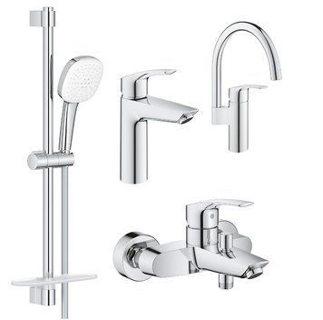 Набір змішувачів 4 в 1 Eurosmart UA123248M3 Grohe UA123248M3 фото