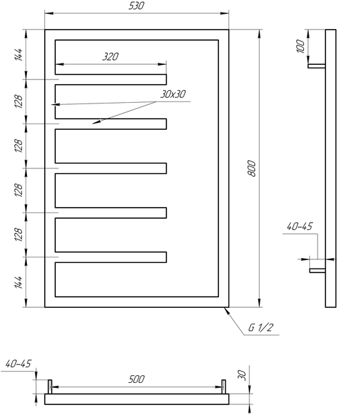 Сушка для рушників Combo DRY GA-1406-1 фото