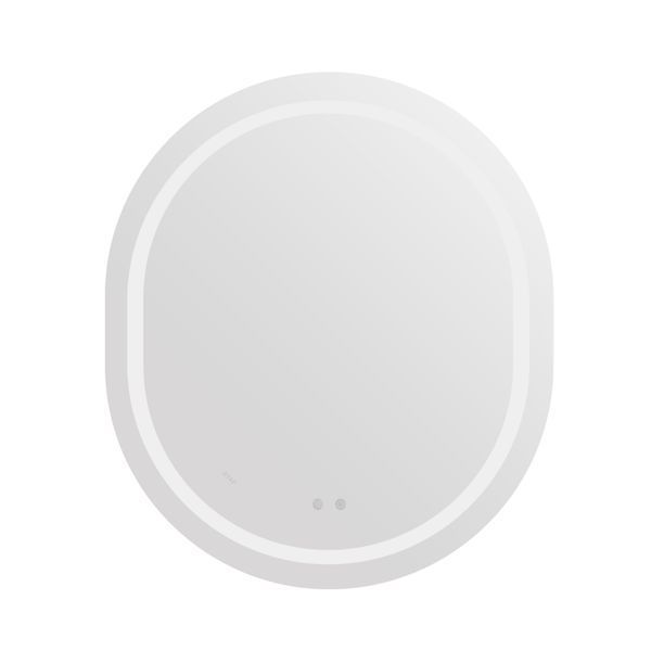 Дзеркало Qtap Gemini 800х700 з LED-підсвічуванням Touch, з антизапотіванням, з димером, рег. темп. кольору (3000-6500K) Reverse QT2578R8070 QT2578R8070 фото