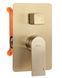 Душова система REA VERSO BRUSHED GOLD + BOX прихованого монтажу REA-P9150 фото 2