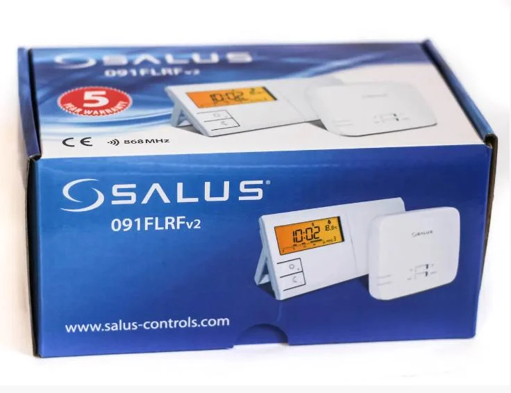 Salus 091 FLRF V2 (обновлена версія) терморегулятор тижневий бездротовий програмований 091FLRFv2 фото