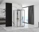 Душова кабіна REA RAPID SWING 100х100 BLACK пристінна REA-KPL-009957 фото 5