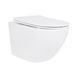 Унітаз підвісний Qtap Jay безободковий Ultra Quiet з сидінням Soft-close QT07335177W QT07335177W фото 1