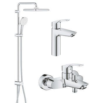 Набір змішувачів для ванни 3 в 1 Eurosmart UA123246R1 Grohe UA123246R1 фото