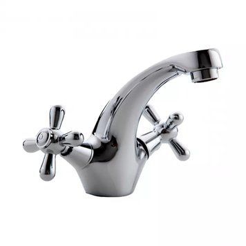 Змішувач для умивальника Frap F1025, хром F1025 фото