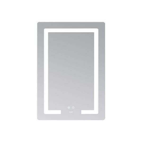 Дзеркало Lidz Kubis (KU2) 600х800 з LED-підсвічуванням Touch, з антизапотіванням, з димером, рег. яскравості LD78LF937608048449 LD78LF937608048449 фото