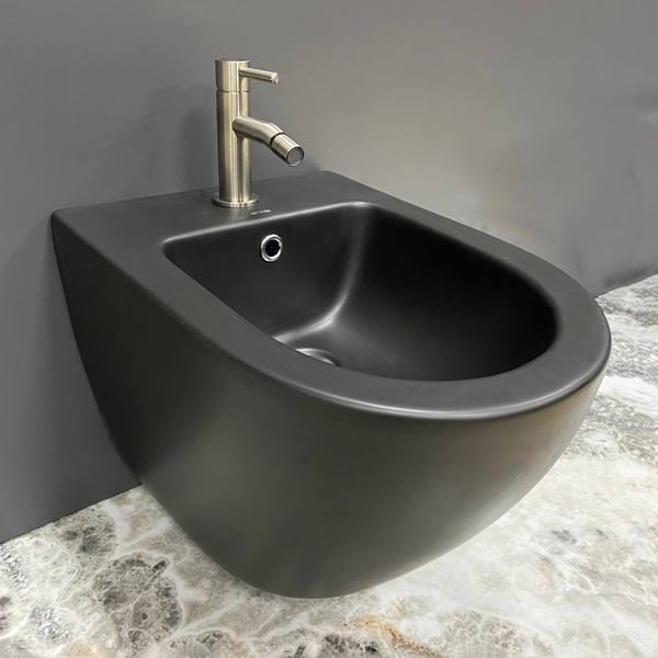 Підвісне біде VBI VULCANO BLACK MATT VBI-020413 фото