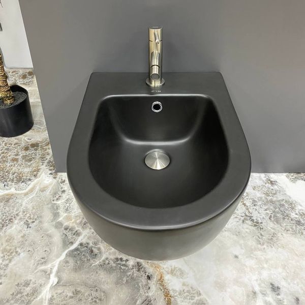 Підвісне біде VBI VULCANO BLACK MATT VBI-020413 фото