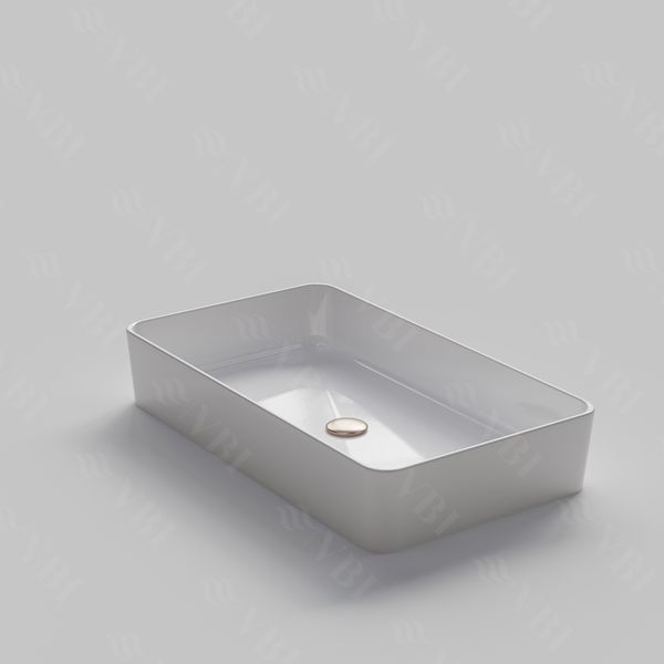 Умивальник (раковина) VBI TRIEST WHITE накладний VBI-012700 фото