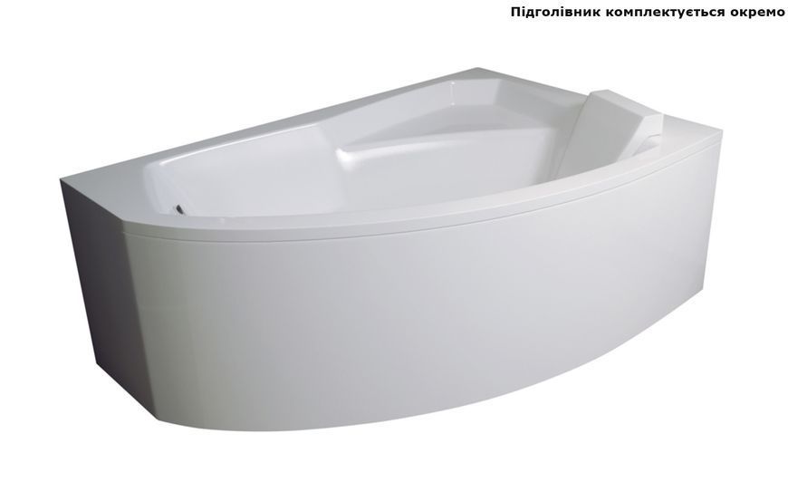 Ванна акрилова RIMA 160х100 Права (соло) без ніг NAVARA02180 фото