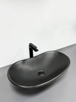 Умивальник (раковина) VBI TURIN BLACK MATT накладний VBI-011502 фото