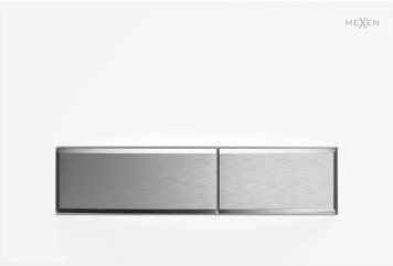 Кнопка змиву для інсталяції MEXEN FENIX 09 WHITE CHROME * MEX-600929 фото