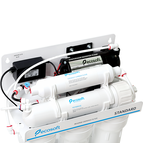 Фільтр зворотного осмосу ECOSOFT STANDARD з помпою 152 фото