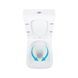 Унітаз підлоговий Qtap Aries Rimless безобідковий з сидінням Soft-close WHITE QT03228302W QT03228302W фото 6