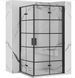 Душова кабіна REA MOLIER 2 90x90 BLACK REA-K8538 + REA-K8538 фото 1