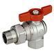 Повнопрохідний кутовий кульовий кран GIACOMINI з американкою 3/4" R789X005