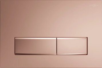 Кнопка змиву для інсталяції MEXEN FENIX 09 ROSE GOLD MEX-600905 фото