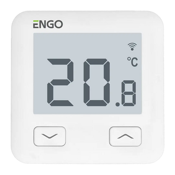Програмований інтернет термостат ENGO E10-W Wi-Fi | 230В | білий E10W230WIFI фото