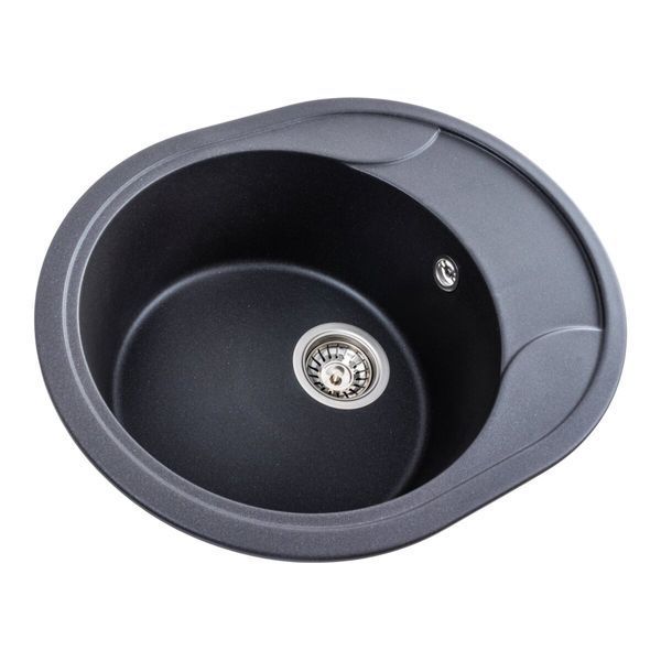 Гранітна мийка для кухні VALESO 5847 ONYX матовий Моріон SP000047360 фото