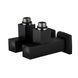 Крани кубічні SOLOMON LUX 1/2&Prime; CUBE BLACK 8888 (2шт.) 104343 фото 8