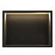 полиця для ванної кімнати Rea 30x45x10 вбудована в стіну з LED підсвічуванням black (REA-08546) REA-08546 фото 4