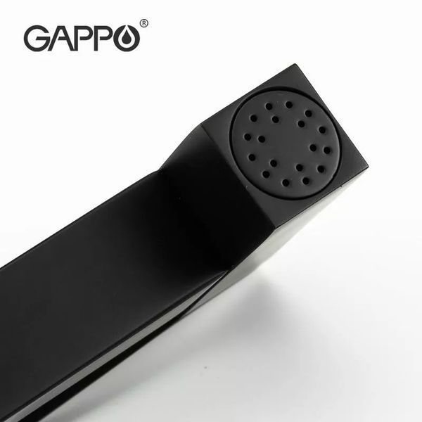 Гігієнічний душ GAPPO G7207-6, чорний G7207-6 фото
