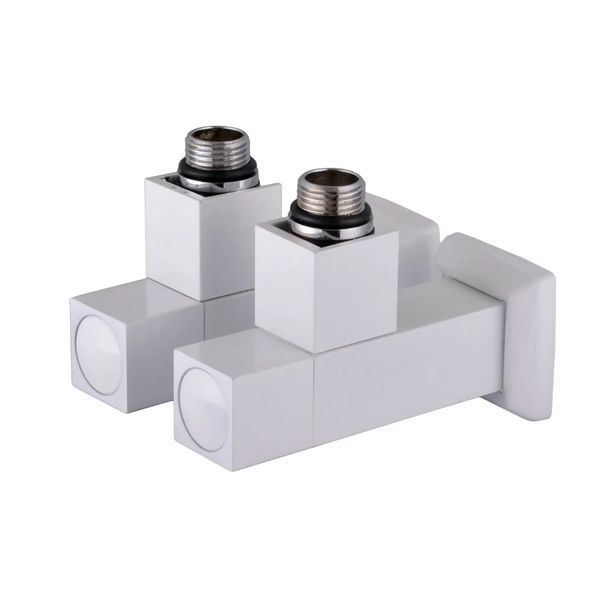 Крани кубічні SOLOMON LUX 1/2&Prime; CUBE WHITE 8888 (2шт.) 104354 фото