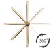 Змішувач для раковини (умивальника) REA LUGANO SLIM BRUSHED GOLD високий * REA-B4420 фото 4