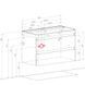 Тумба "Акцент ЛЮКС" ("037" / WHITE-MATT) з умивальником Deep 90 см (консольна) АР000072317 фото 8