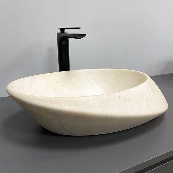 Умивальник (раковина) VBI ROTELLO IVORY MATT накладний VBI-017102 фото