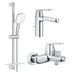 Набір змішувачів для ванни 3 в 1 Eurosmart Cosmopolitan UA126112M3 Grohe UA126112M3 фото 1