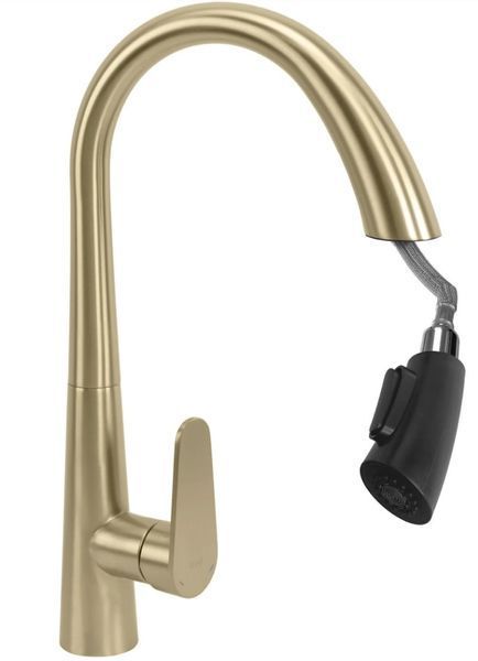 Змішувач для кухні REA ROSS BRUSHED GOLD матове золото * REA-B5312 фото