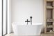 Ванна пристінна REA CAPRI 150х75 WHITE акрилова REA-W9800 фото 4