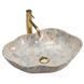 умивальник Rea Pearl 50,5х38 ruststone (REA-U0620) REA-U0620 фото 1