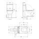 Унітаз-компакт Qtap Kalao безобідковий з сідінням Soft-close QT08221213AW TAUCRM201112C6 фото 2