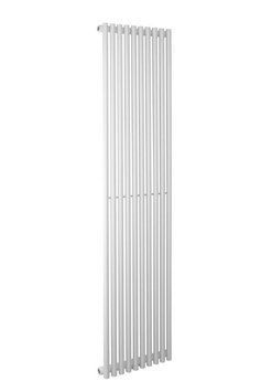 Радіатор вертикальний Praktikum 1 H-1800 мм, L-387 мм Betatherm нижнє підключення PV 1180/10  9016М 99 фото