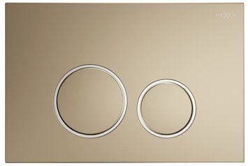 Кнопка змиву для інсталяції MEXEN FENIX 05 GOLD MEX-600504 фото