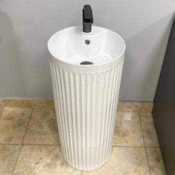 Умивальник (раковина) VBI VINICI WHITE підлоговий VBI-019015 фото