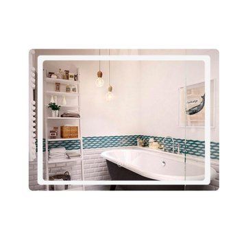 Дзеркало Qtap Mideya (DC-F908) 800х600 з LED-підсвічуванням Touch, з димером QT2078F908W QT2078F908W фото