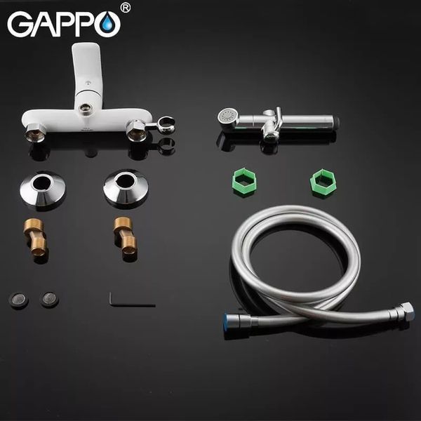 Гігієнічний душ GAPPO G2048-8, білий/хром G2048-8 фото
