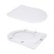 Унітаз підлоговий Qtap Vlasta Ultra Quiet безобідковий з сидінням Soft-close WHITE QT28228300W QT28228300W фото 7