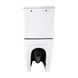 Унітаз підлоговий Qtap Vlasta Ultra Quiet безобідковий з сидінням Soft-close WHITE QT28228300W QT28228300W фото 6
