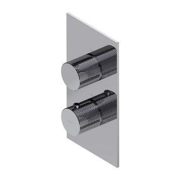 змішувач для душа Omnires Contour прихованого монтажу, з термостатом, chrome (CT8036CR) CT8036CR фото