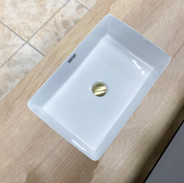 Умивальник (раковина) VBI MERANO M WHITE врізний VBI-018005 фото