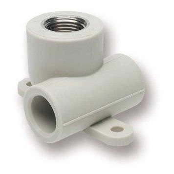 Трійник настінний з PPR Ekoplastik 20х1/2", внутрішня різьба 48150 фото