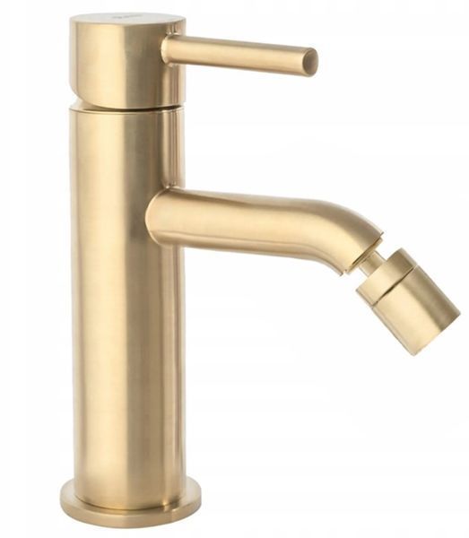 Змішувач для біде REA LUNGO BRUSHED GOLD матове золото REA-B4702 фото