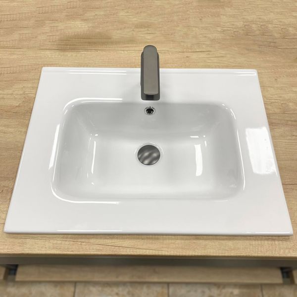 Умивальник (раковина) VBI MORTARA 60 WHITE врізний VBI-018040 фото