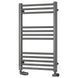 Водяна рушникосушка драбинка Rastas Siena 800х550 Gunmetal Black (збройна сталь) (RR-CN800550GB) RR-CN800550GB фото 1